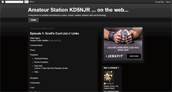 Desktop Screenshot of kd5njr.blogspot.com