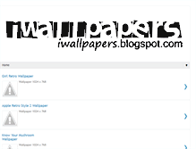 Tablet Screenshot of iwallpapers.blogspot.com