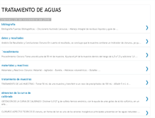 Tablet Screenshot of calidaddeaguas.blogspot.com