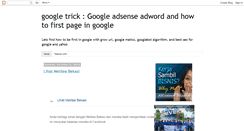 Desktop Screenshot of googletrick.blogspot.com