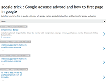 Tablet Screenshot of googletrick.blogspot.com
