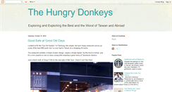 Desktop Screenshot of hungrydonkeys.blogspot.com