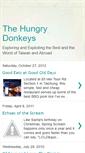Mobile Screenshot of hungrydonkeys.blogspot.com