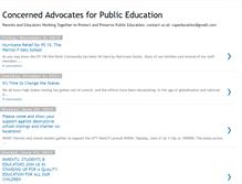Tablet Screenshot of capeducation.blogspot.com