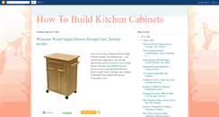 Desktop Screenshot of howtobuildkitchencabinets.blogspot.com