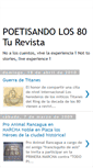 Mobile Screenshot of poetisandolosochenta.blogspot.com