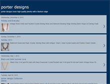 Tablet Screenshot of porterdesigns.blogspot.com