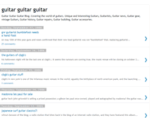 Tablet Screenshot of guitarguitarguitar.blogspot.com