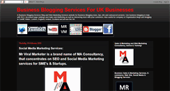 Desktop Screenshot of businessbloggingservices.blogspot.com