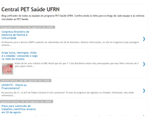 Tablet Screenshot of centralpetsaudeufrn.blogspot.com