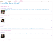 Tablet Screenshot of luvme-luvmyself.blogspot.com