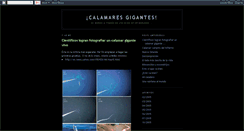 Desktop Screenshot of calamaresgigantes.blogspot.com