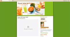 Desktop Screenshot of masaksehat-yuni.blogspot.com