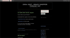 Desktop Screenshot of grass-shopper.blogspot.com