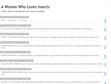 Tablet Screenshot of lovesinsects.blogspot.com