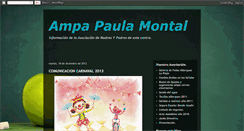 Desktop Screenshot of ampapaulamontal.blogspot.com