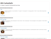 Tablet Screenshot of mittlavkarboliv.blogspot.com