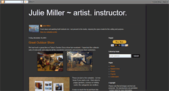 Desktop Screenshot of juliemillerstudio.blogspot.com