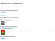 Tablet Screenshot of habloporquetengoboca.blogspot.com