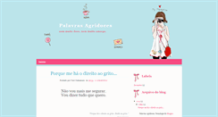 Desktop Screenshot of palavrasagridoces.blogspot.com