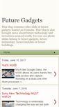 Mobile Screenshot of future-gadgets.blogspot.com