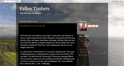 Desktop Screenshot of fallentimbers.blogspot.com