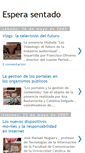 Mobile Screenshot of esperasentado.blogspot.com