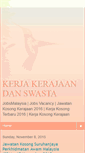 Mobile Screenshot of kerjakosongkerajaan1.blogspot.com