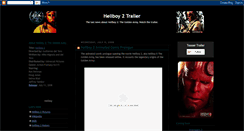 Desktop Screenshot of hellboy-2-trailer.blogspot.com