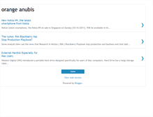 Tablet Screenshot of orangeanubis.blogspot.com