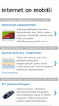 Mobile Screenshot of internet-on-mobiili.blogspot.com