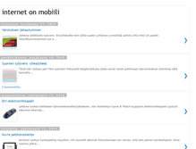 Tablet Screenshot of internet-on-mobiili.blogspot.com