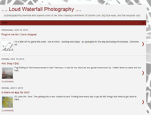 Tablet Screenshot of loudwaterfallphoto.blogspot.com