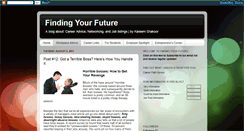 Desktop Screenshot of findyourfuture.blogspot.com