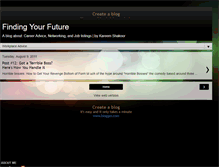 Tablet Screenshot of findyourfuture.blogspot.com