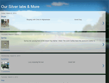 Tablet Screenshot of carol-silverlabs.blogspot.com