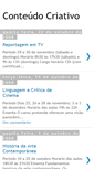 Mobile Screenshot of conteudocriativo.blogspot.com