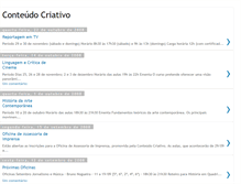 Tablet Screenshot of conteudocriativo.blogspot.com