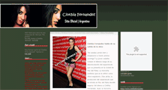 Desktop Screenshot of cinthiafernandez.blogspot.com