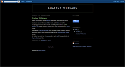Desktop Screenshot of amateure-webcam.blogspot.com