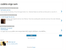 Tablet Screenshot of codetoergosum.blogspot.com