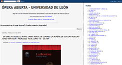 Desktop Screenshot of opera-abierta-unileon.blogspot.com