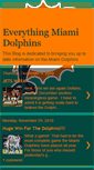 Mobile Screenshot of everythingdolphins.blogspot.com