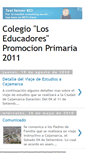 Mobile Screenshot of educadores2011.blogspot.com