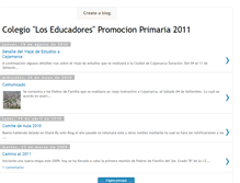 Tablet Screenshot of educadores2011.blogspot.com