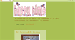 Desktop Screenshot of fiestasybabyshower-happytime.blogspot.com