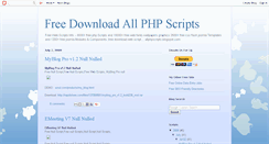 Desktop Screenshot of allphpscripts.blogspot.com