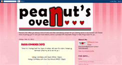 Desktop Screenshot of peanutsoven.blogspot.com