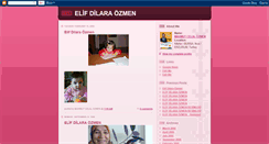 Desktop Screenshot of elifdilara.blogspot.com