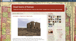 Desktop Screenshot of kansasghosttowns.blogspot.com